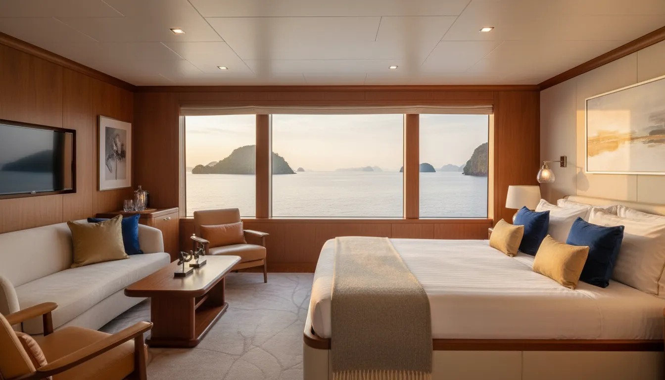 Raja Ampat Yacht Room